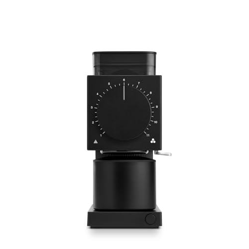 Fellow Ode Gen 2 64mm Flat Burr Coffee Grinder, Single Dose, 31 Grind Settings, Electric, Stainless Steel, Quiet & Anti-Static for Pour Over, French Press & Cold Brew – Matte Black