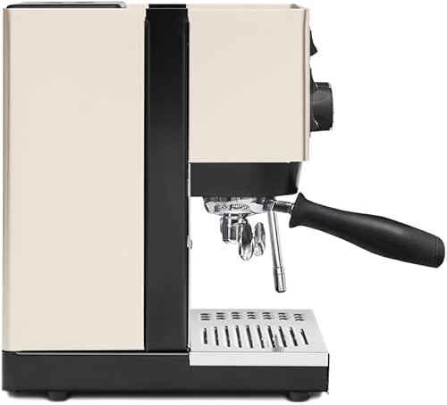 Sponsored Ad - Rancilio Silvia M V6 Espresso Machine (White) — Our hands-on testing setup for rancilio silvia v6 review