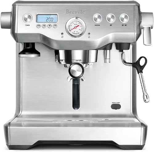 Breville Dual Boiler Espresso Machine BES920XL, Brushed Stainless Stee — Build quality and design details up close
