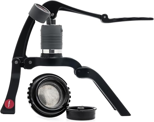 Flair 2GO: Portable, Collapsible Lever Espresso Machine for 9BAR Espre — Our recommended configuration for best results