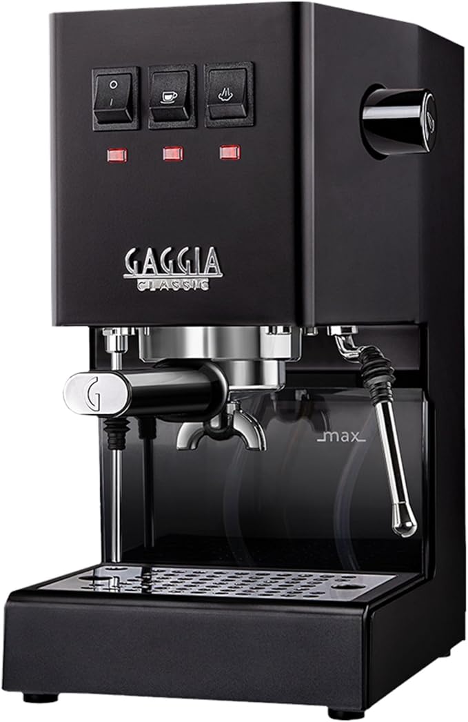 Gaggia RI9380/49 Classic Evo Pro Espresso Machine, Thunder Black, Smal — Our recommended configuration for best results