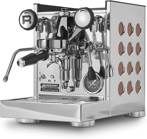 Rocket Espresso Appartamento TCA Espresso Machine (Stainless/Copper) — Build quality and design details up close