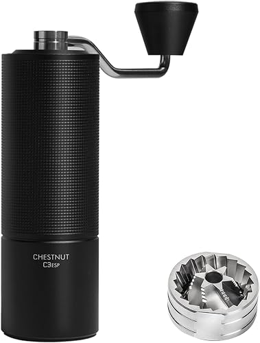 TIMEMORE Chestnut C3 ESP Manual Coffee Grinder, Stainless Steel S2C Po — Our recommended configuration for best results