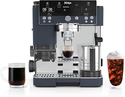 Ninja Luxe Café Premier 3-in-1 Espresso Machine, Drip Coffee, & Rapid — Build quality and design details up close