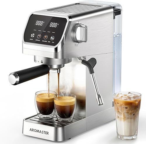Aromaster Espresso Machine 20 Bar with Milk Frother, Easy to Use Compa — Real-world performance testing in action