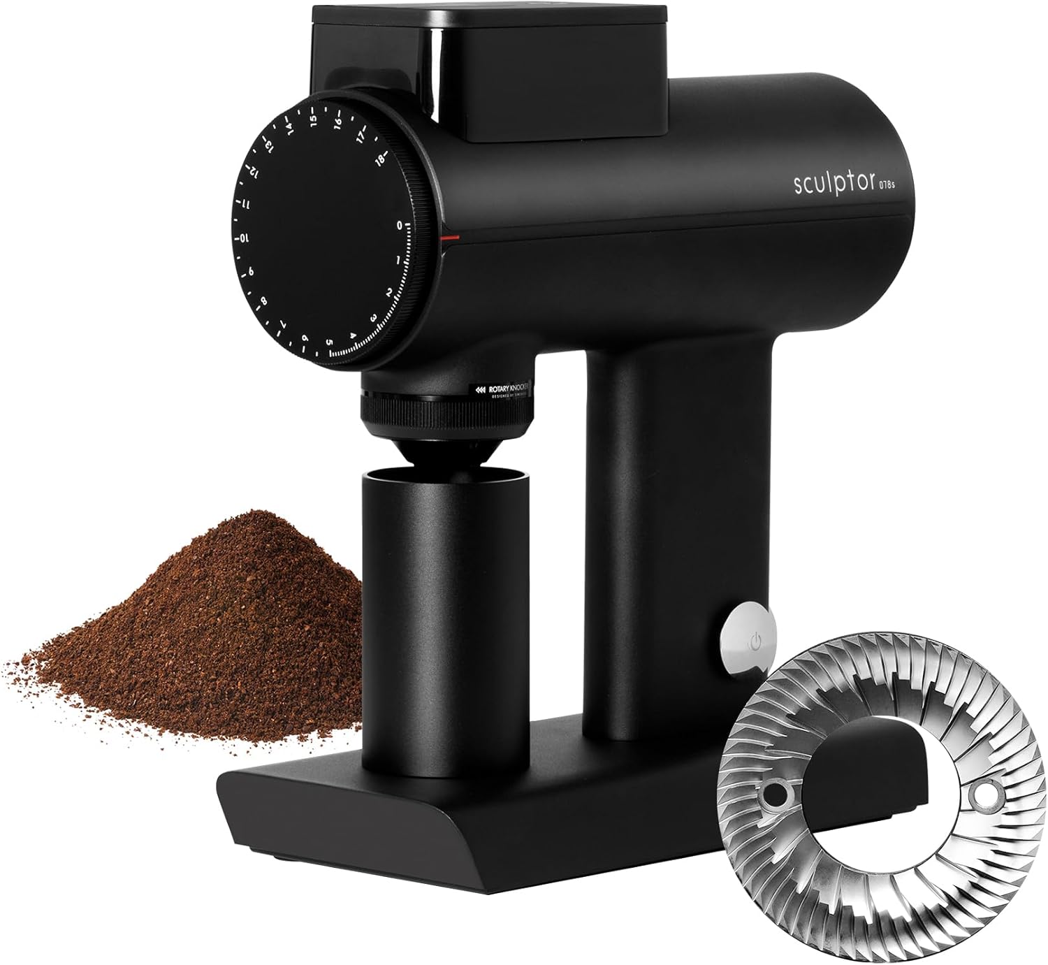 TIMEMORE Sculptor 078S Flat Burr Coffee Bean Grinder, Electric Espresso Grinder with Stepless Coarseness Adjustment, Suita...
